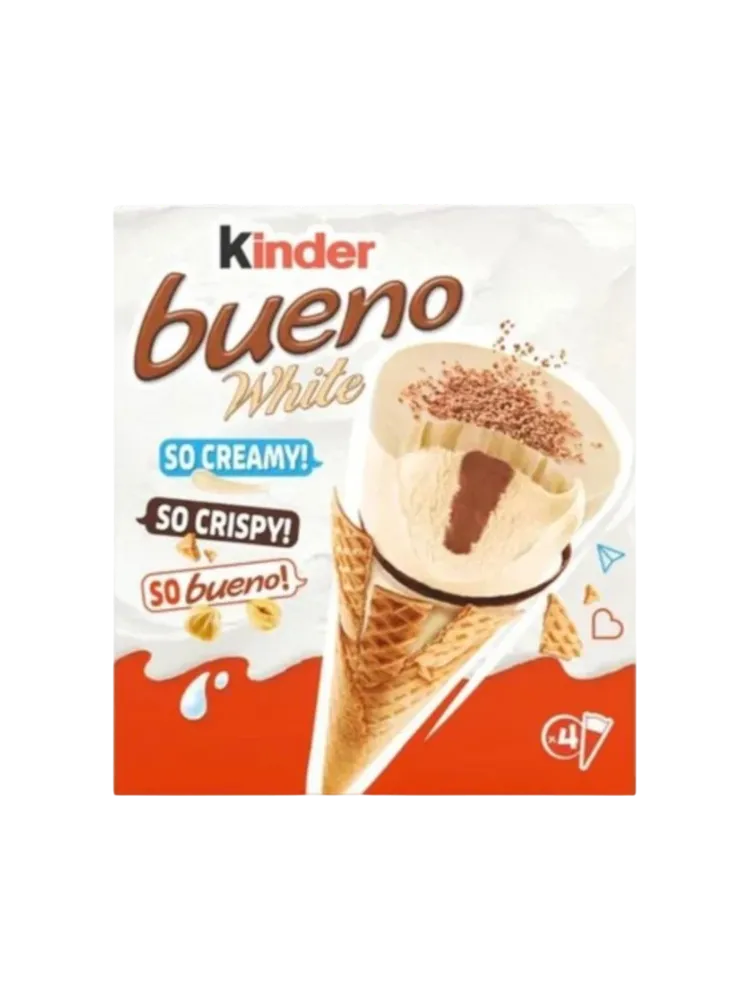 Kinder Bueno White Мороженое 248гр (4шт)